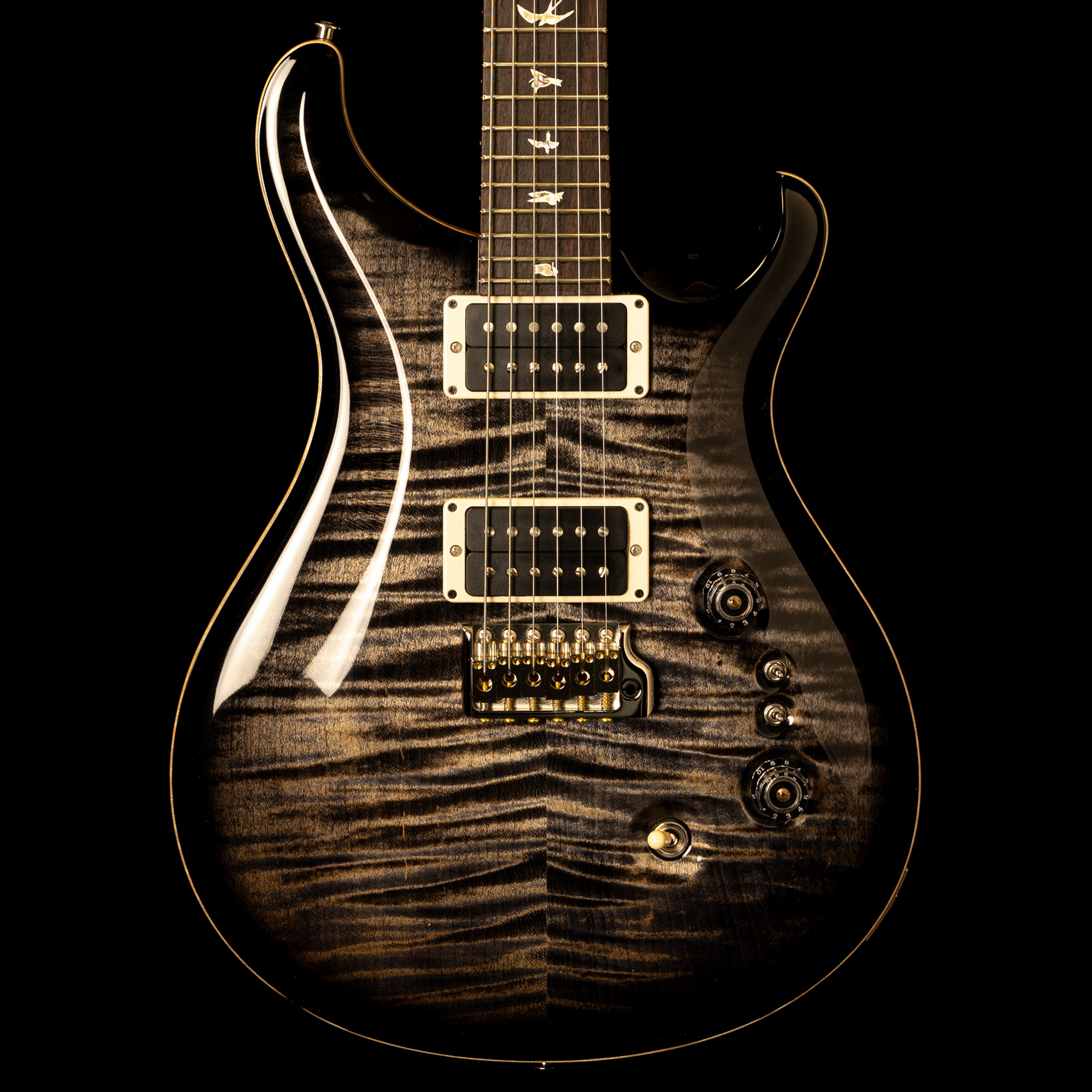 PRS Custom 24-08 Thin Charcoal Burst - Image 2
