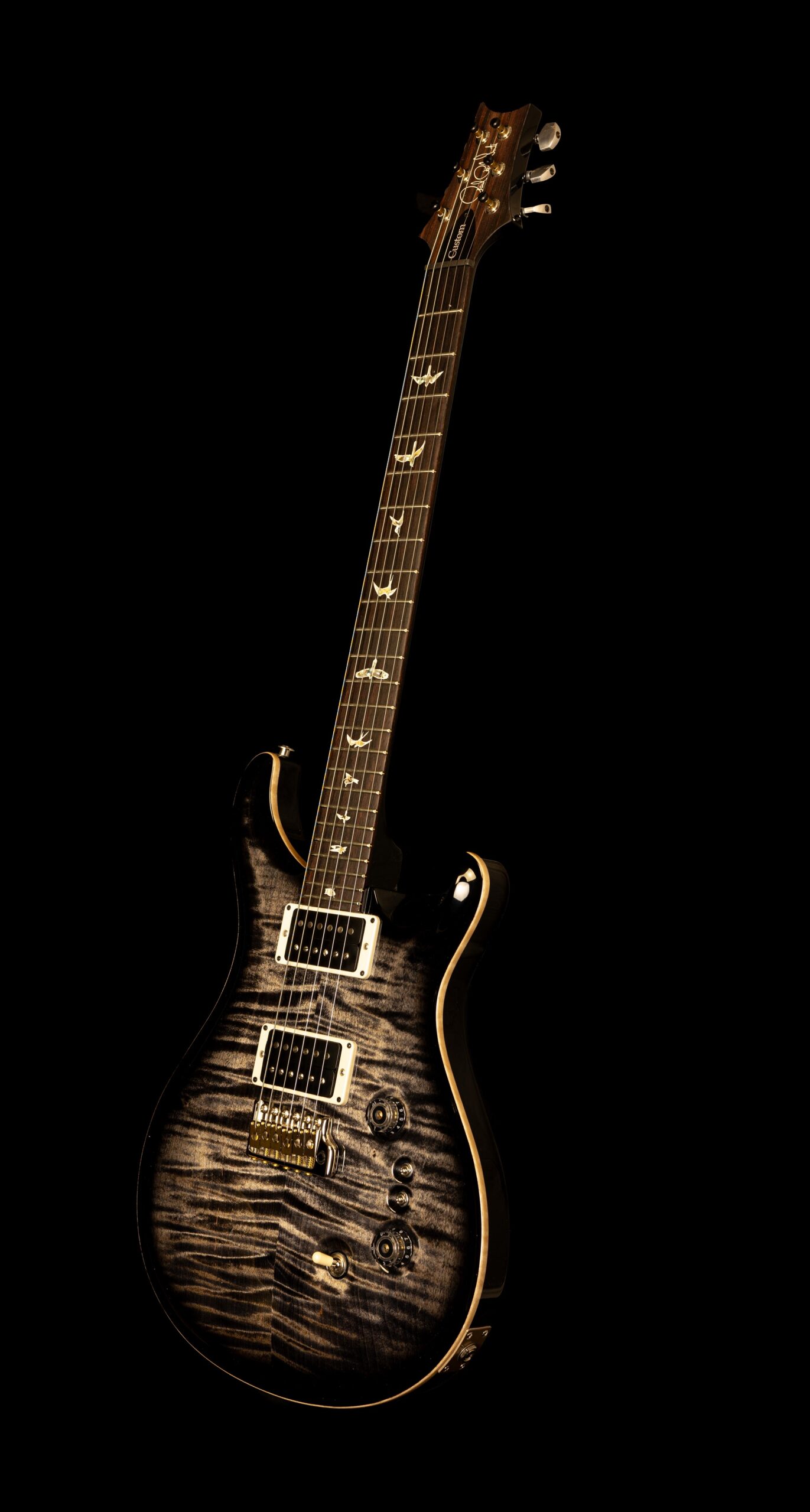 PRS Custom 24-08 Thin Charcoal Burst - Image 4