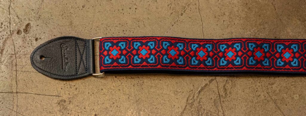 Souldier Strap Fillmore Turquoise/Red on Navy