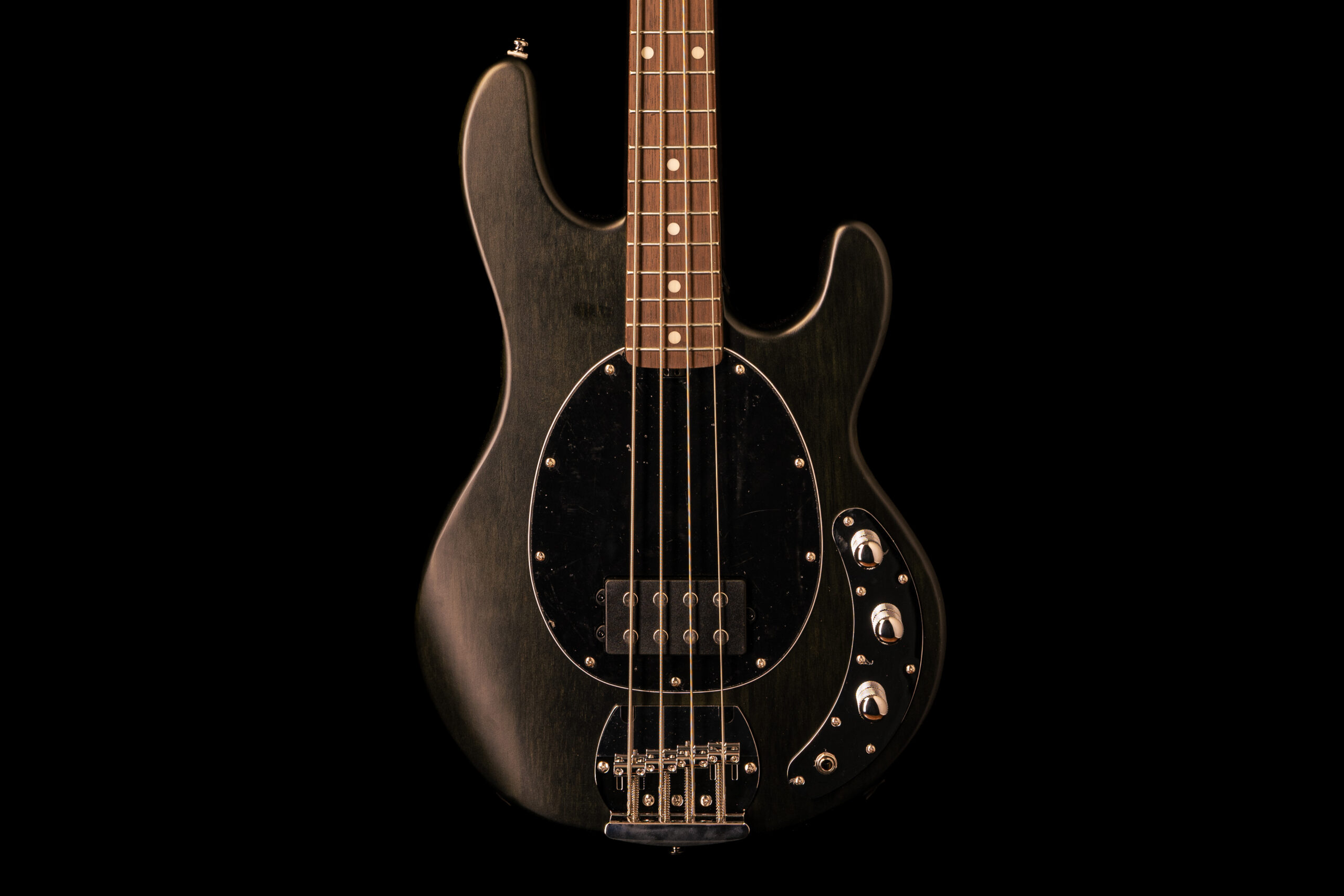 Sterling by Music Man SUB StingRay RAY4 Trans Black Satin - Image 2