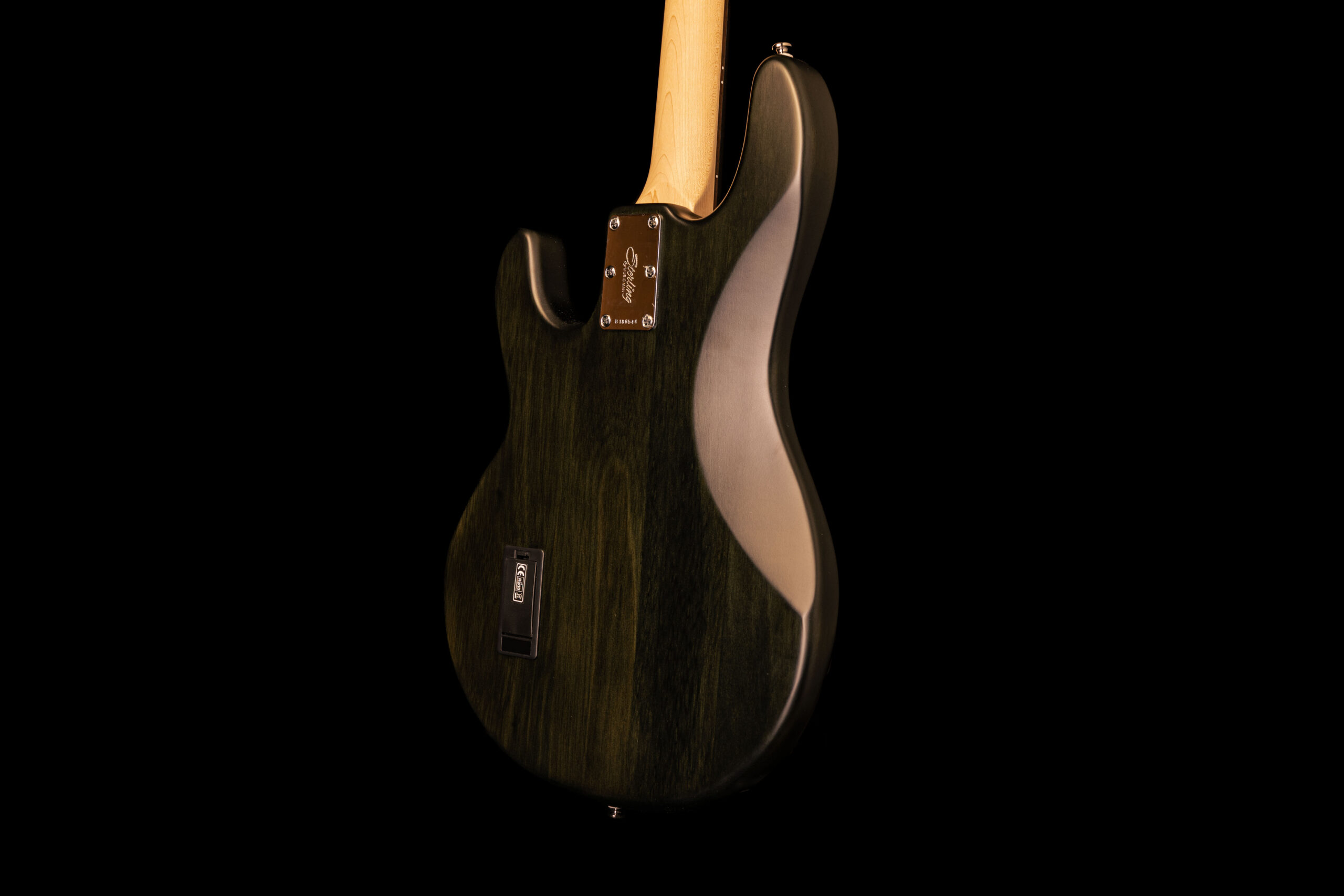 Sterling by Music Man SUB StingRay RAY4 Trans Black Satin - Image 5