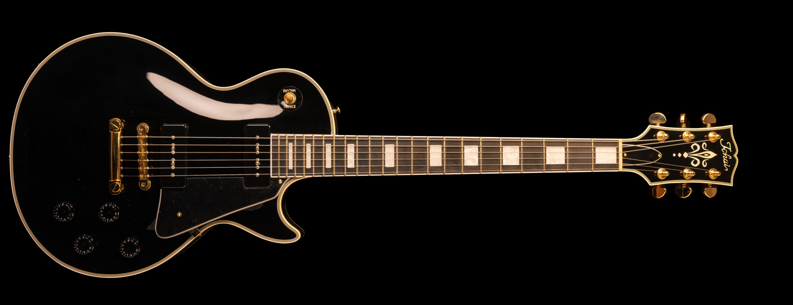 Tokai LC 98 "Black Beauty" Custom P-90