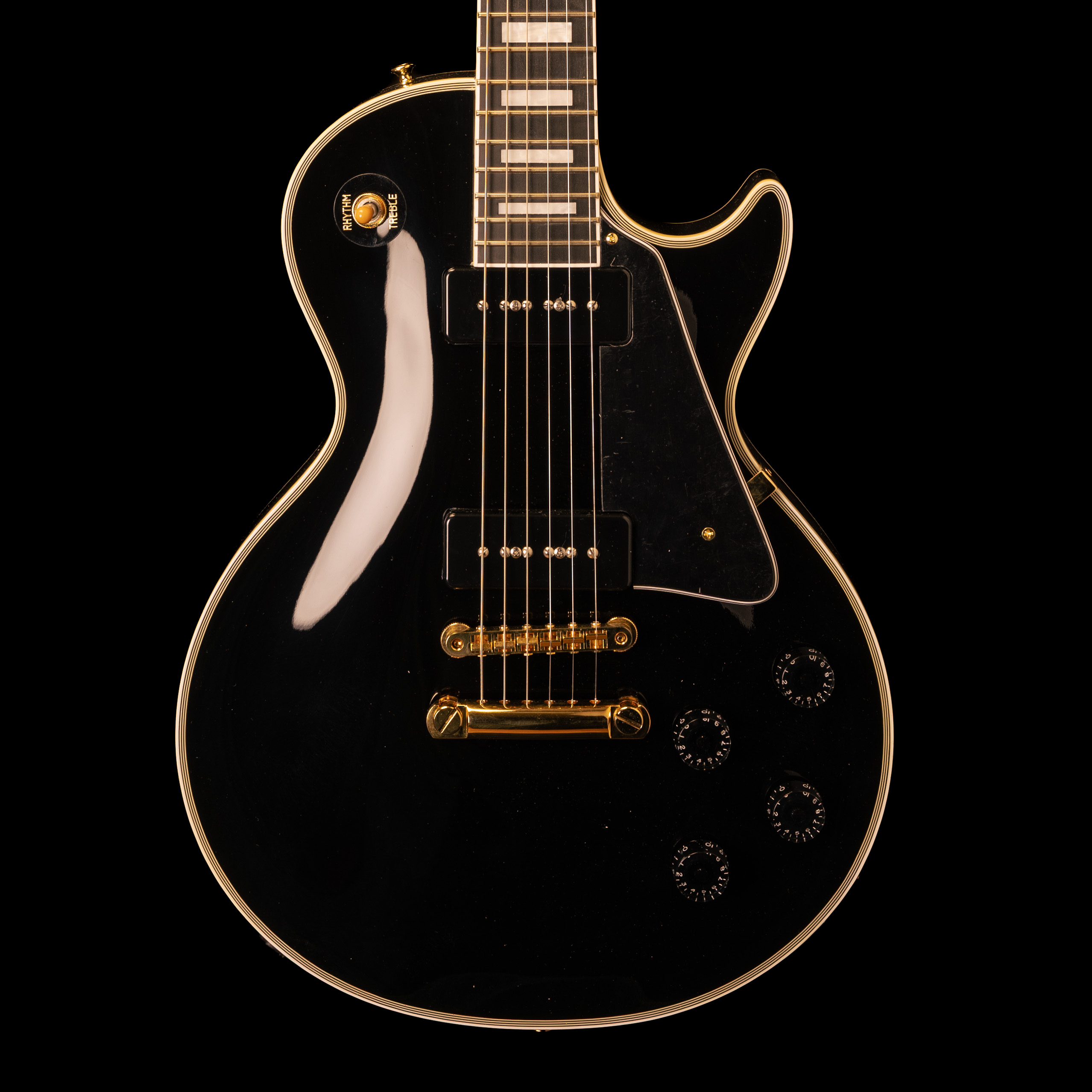 Tokai LC 98 "Black Beauty" Custom P-90 – Bild 2
