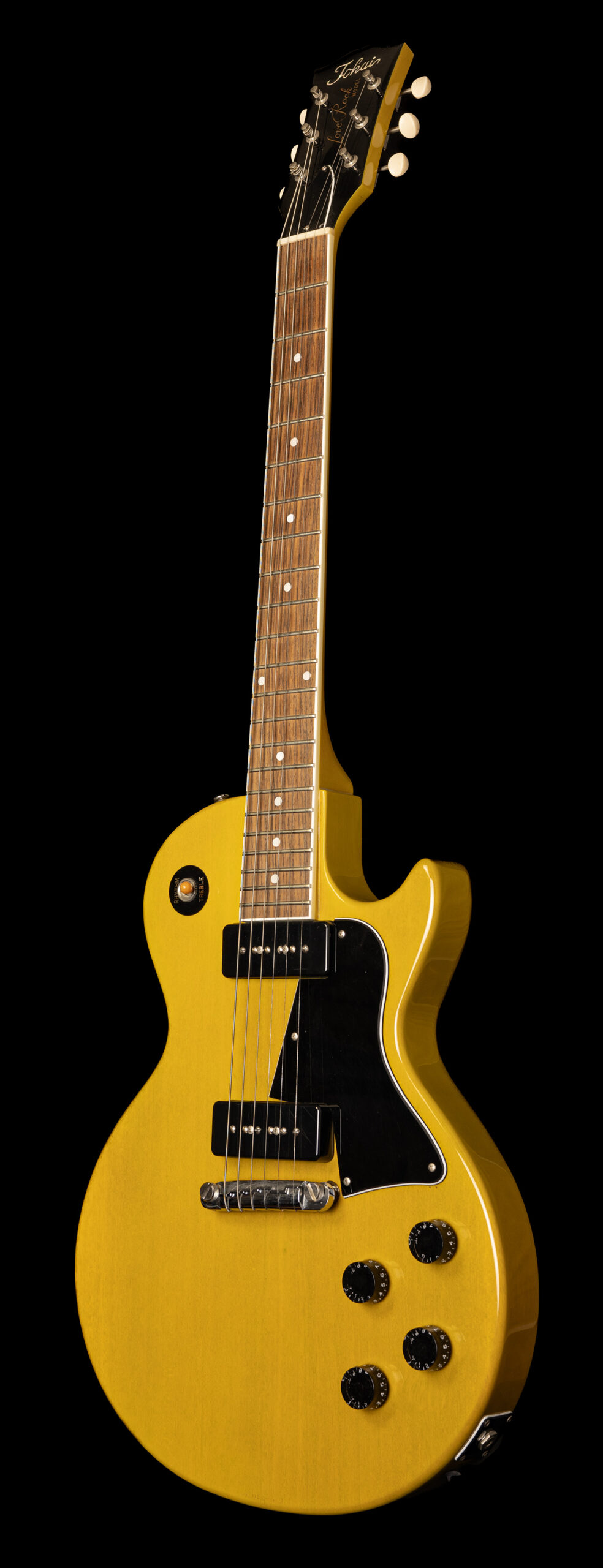 Tokai Love Rock Model LSS 80 Seethrough Yellow - Image 5