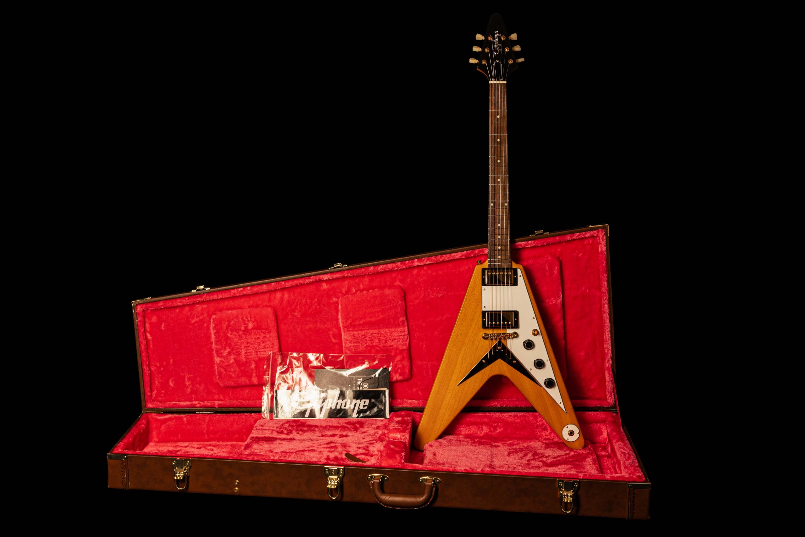 Epiphone 1958 Flying-V Korina Aged Natural 2023 – Bild 8