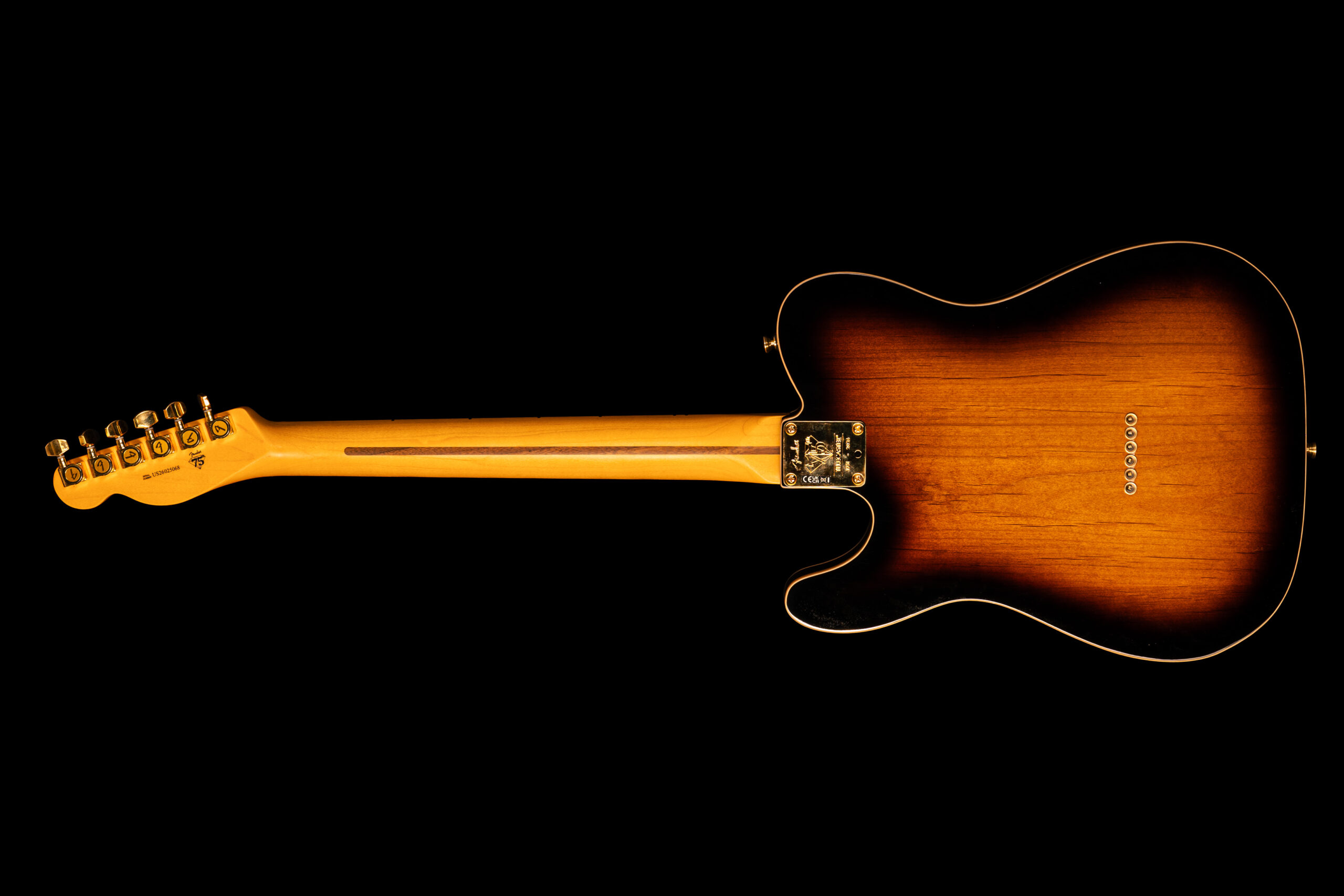 Fender Telecaster Custom 75th Anniversary American Professional 2-Tone Sunburst – Bild 3