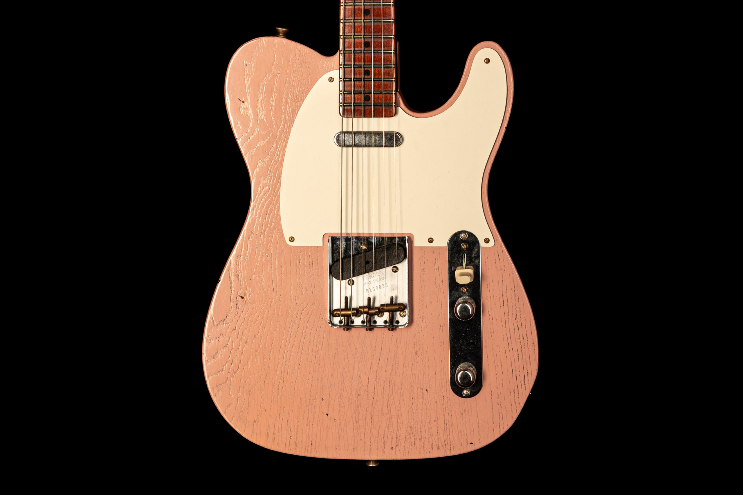 Fender Limited Edition Roasted Reverse 50's Telecaster Journeyman Relic Aged Shell Pink – Bild 2