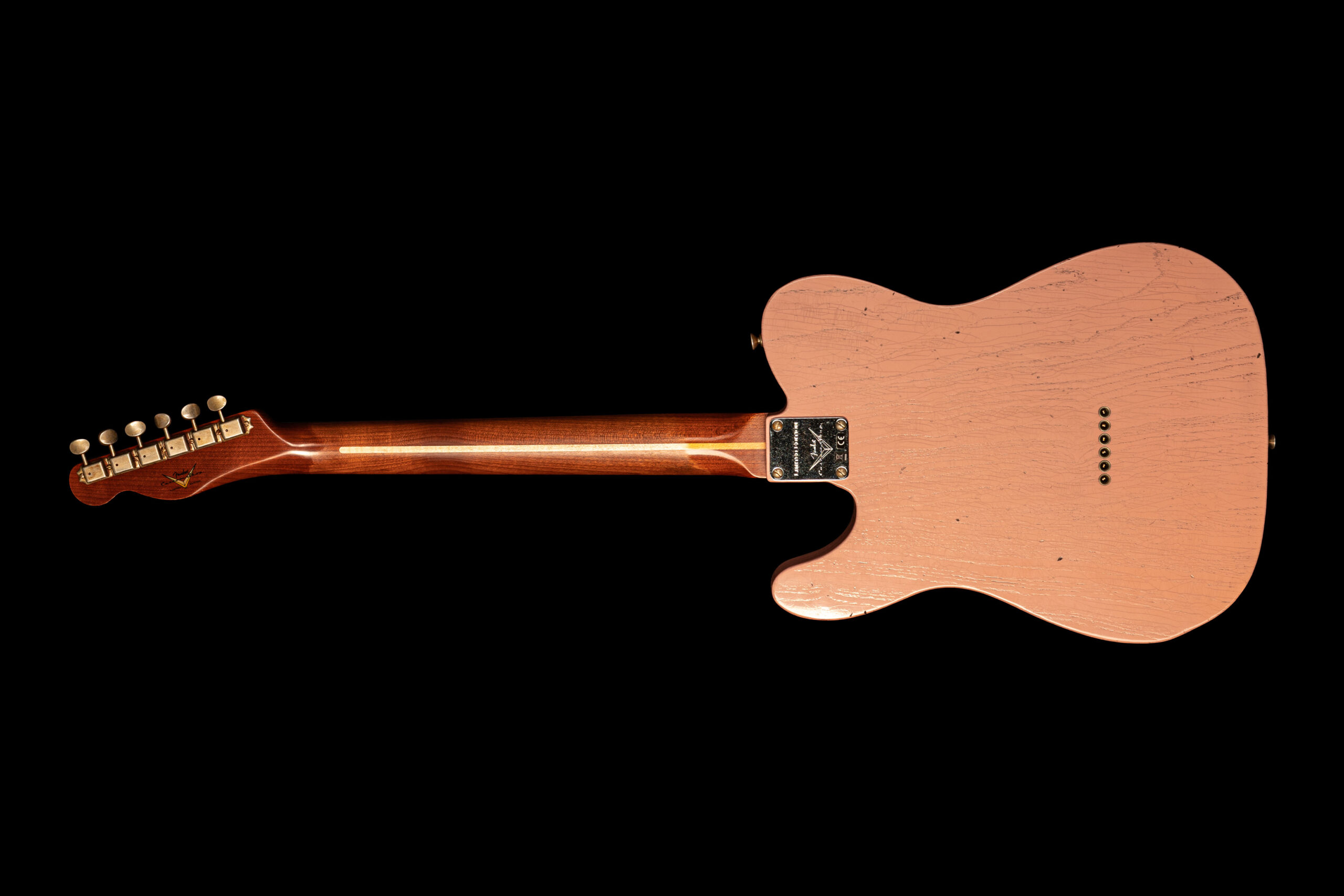 Fender Limited Edition Roasted Reverse 50's Telecaster Journeyman Relic Aged Shell Pink – Bild 3