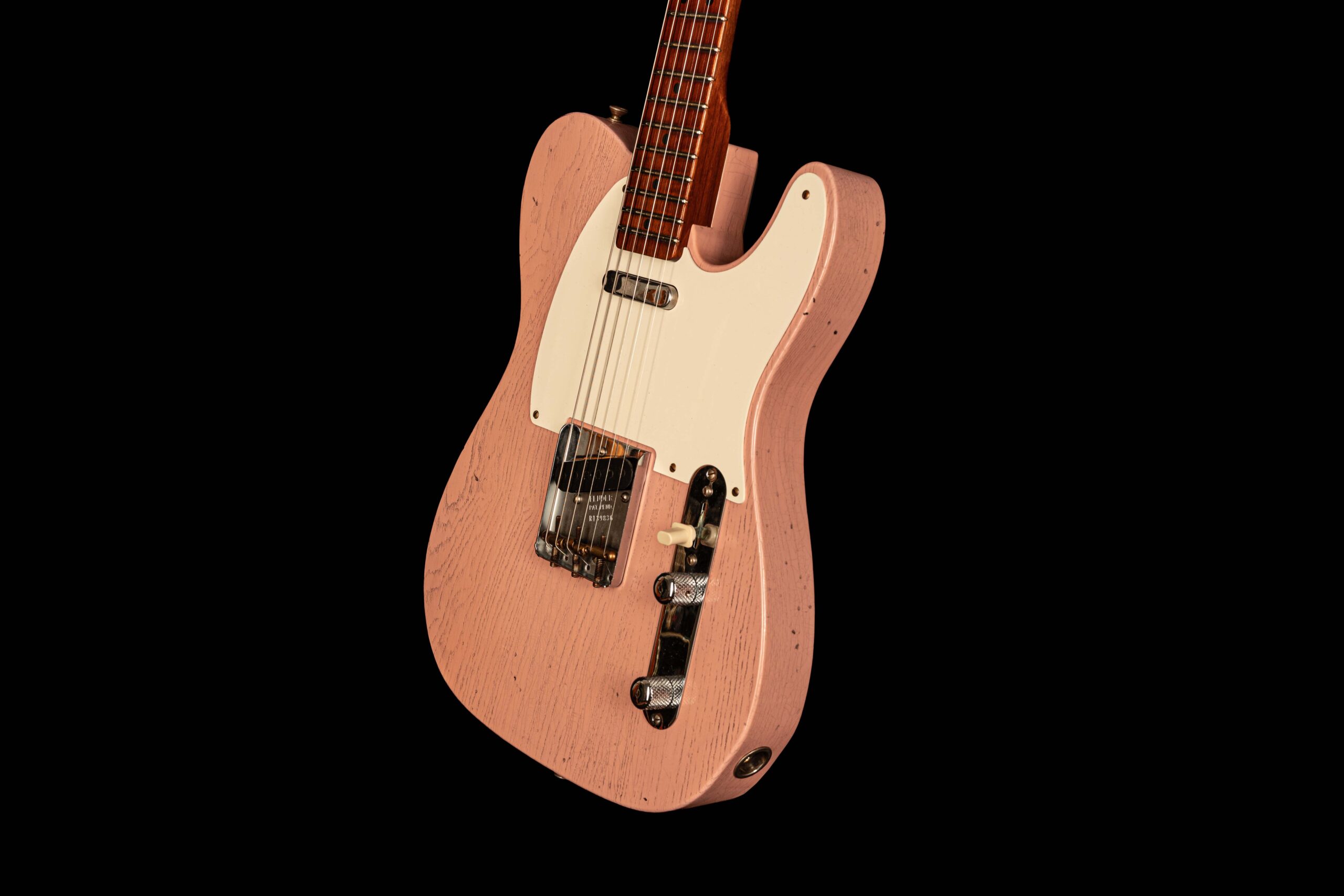 Fender Limited Edition Roasted Reverse 50's Telecaster Journeyman Relic Aged Shell Pink – Bild 4