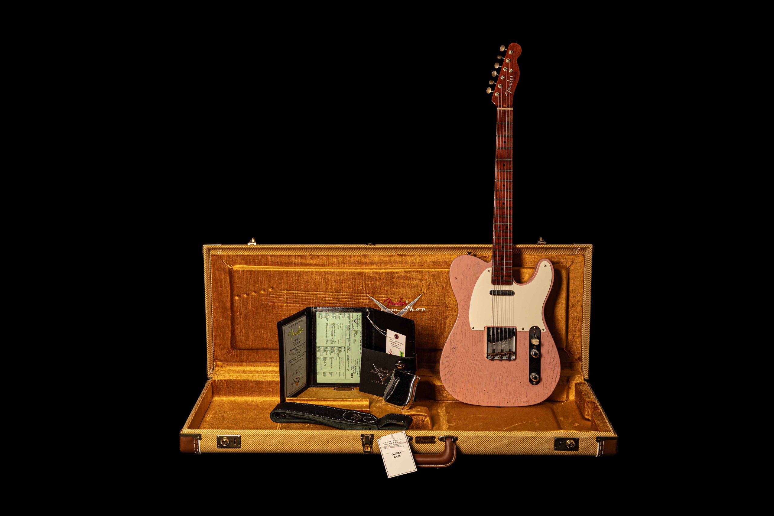 Fender Limited Edition Roasted Reverse 50's Telecaster Journeyman Relic Aged Shell Pink – Bild 8