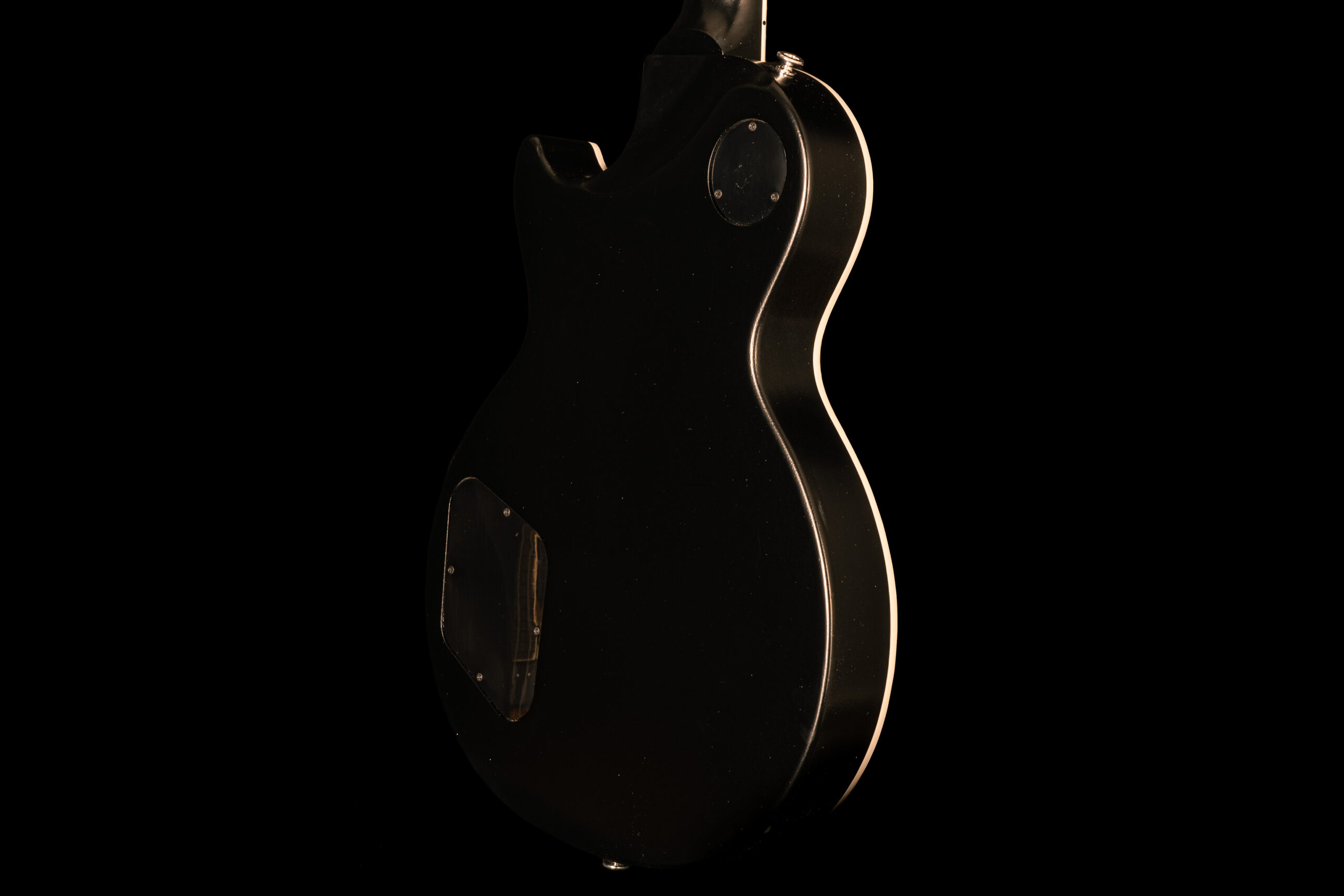 Gibson Les Paul Modern Quilt Mark Morton Trans Ebony Burst Satin - Image 5