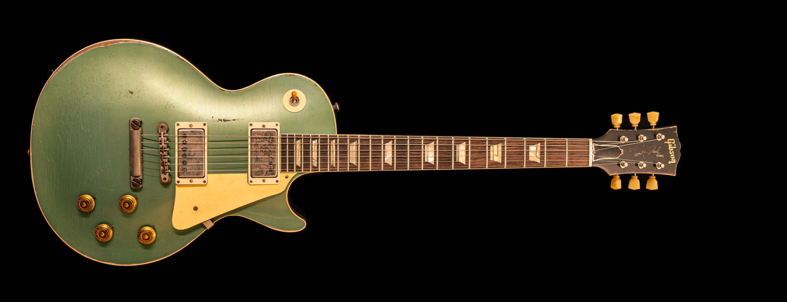 Gibson Les Paul Standard 1957 Inverness Green over Gold Ultra Heavy Aged Murphy Lab Exclusive