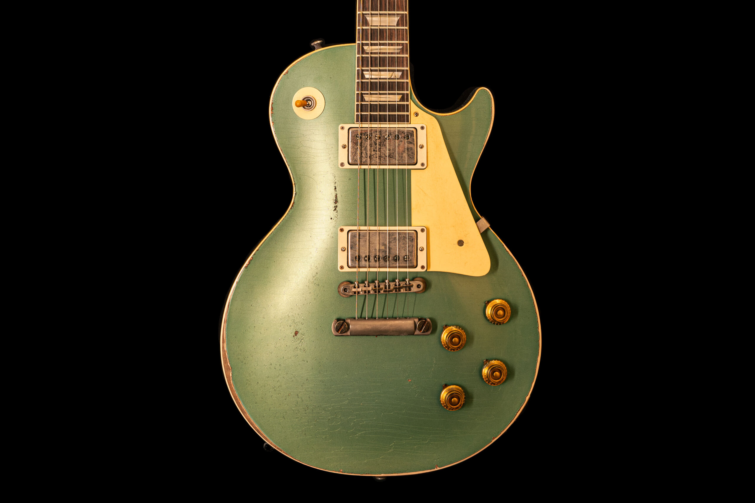 Gibson Les Paul Standard 1957 Inverness Green over Gold Ultra Heavy Aged Murphy Lab Exclusive – Bild 2
