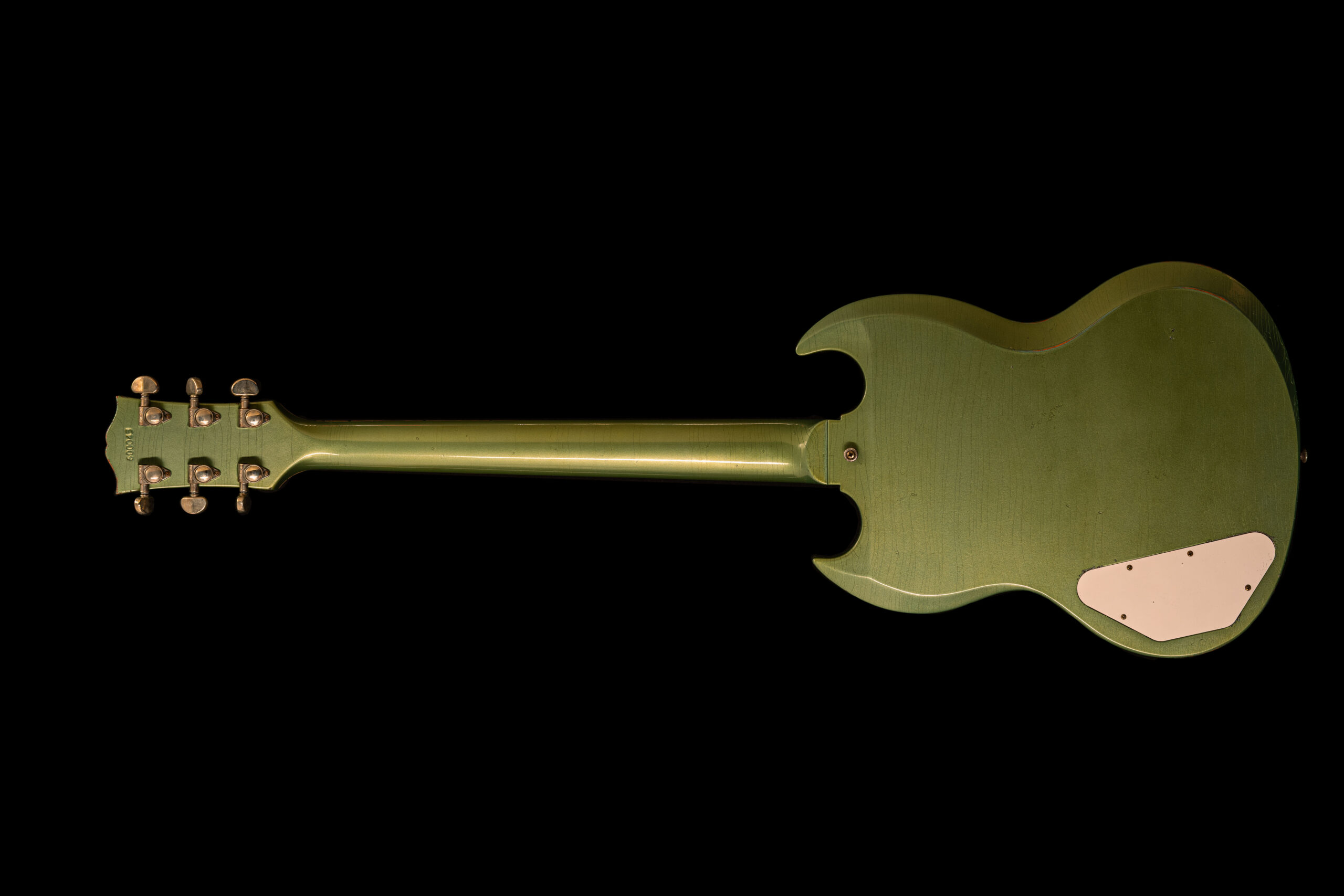 Gibson SG Custom 1963 Maestro Vibrola Inverness Green Murphy Lab Light Aged – Bild 3