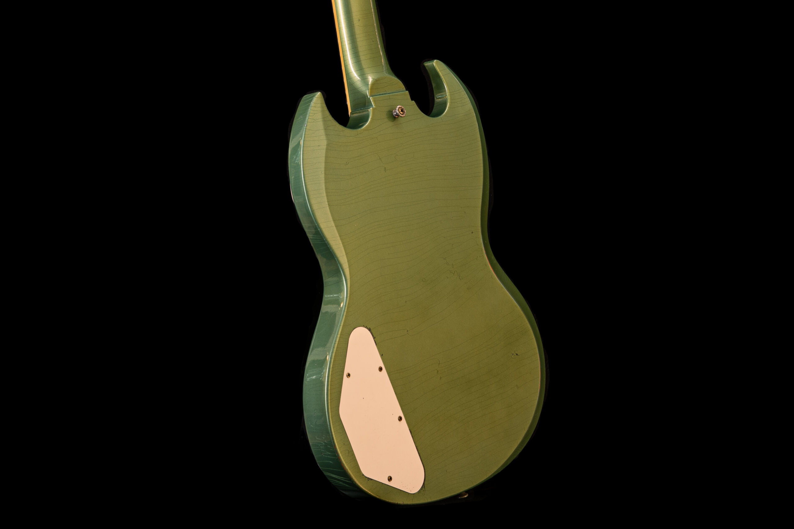 Gibson SG Custom 1963 Maestro Vibrola Inverness Green Murphy Lab Light Aged – Bild 5