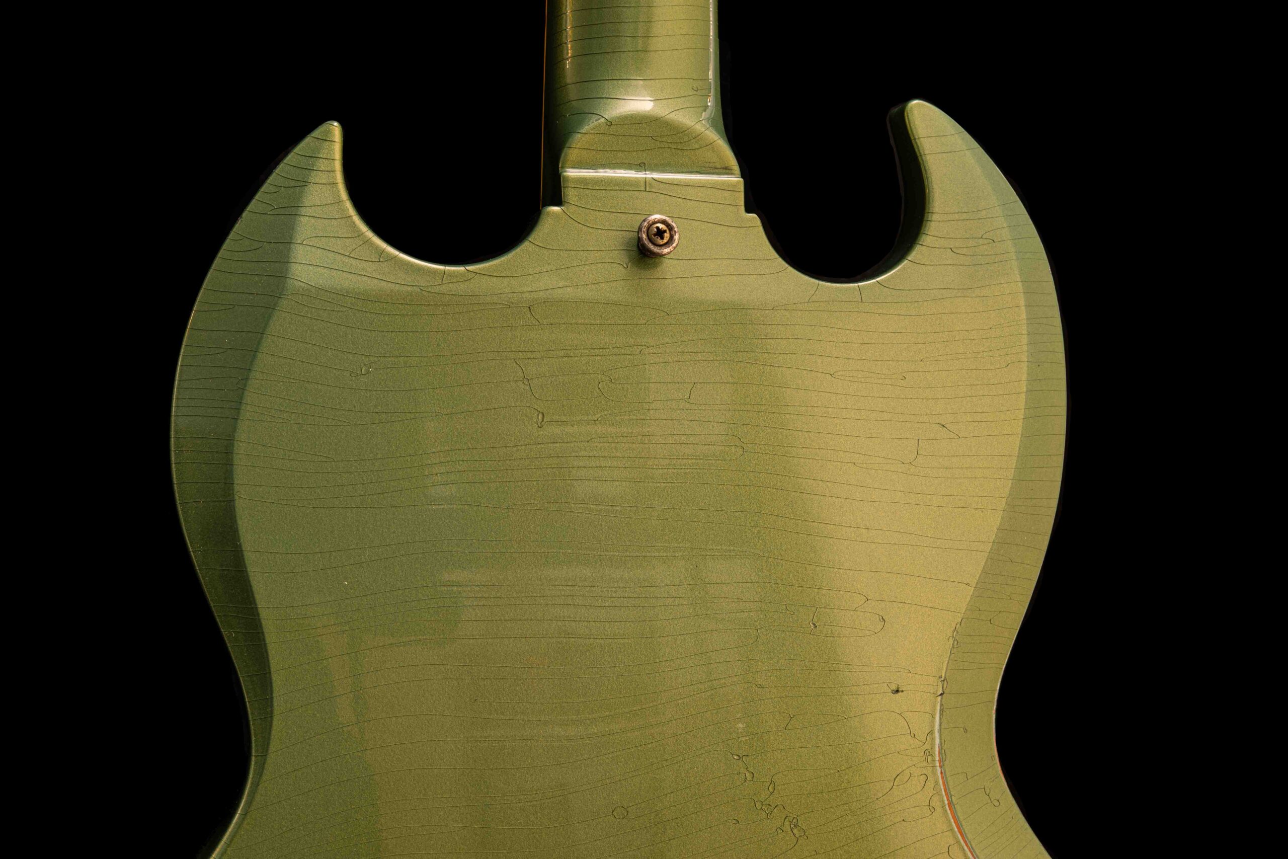 Gibson SG Custom 1963 Maestro Vibrola Inverness Green Murphy Lab Light Aged – Bild 6