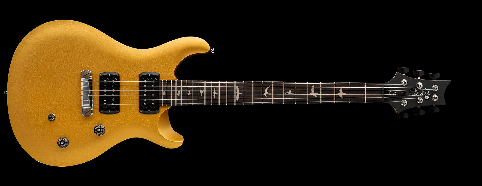PRS SE CE 24 Standard Stoptail Satin Metallic Gold