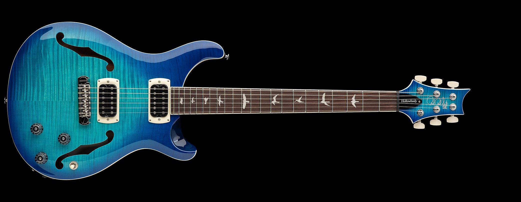 PRS SE Hollowbody I Piezo Lake Blue