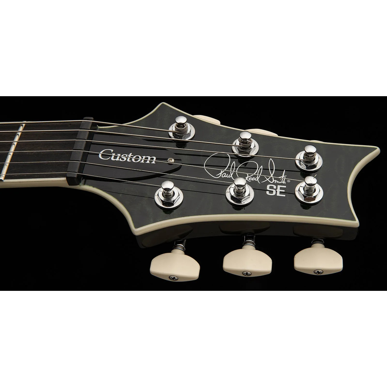 PRS SE Custom 24 Quilt Teal Black – Bild 7