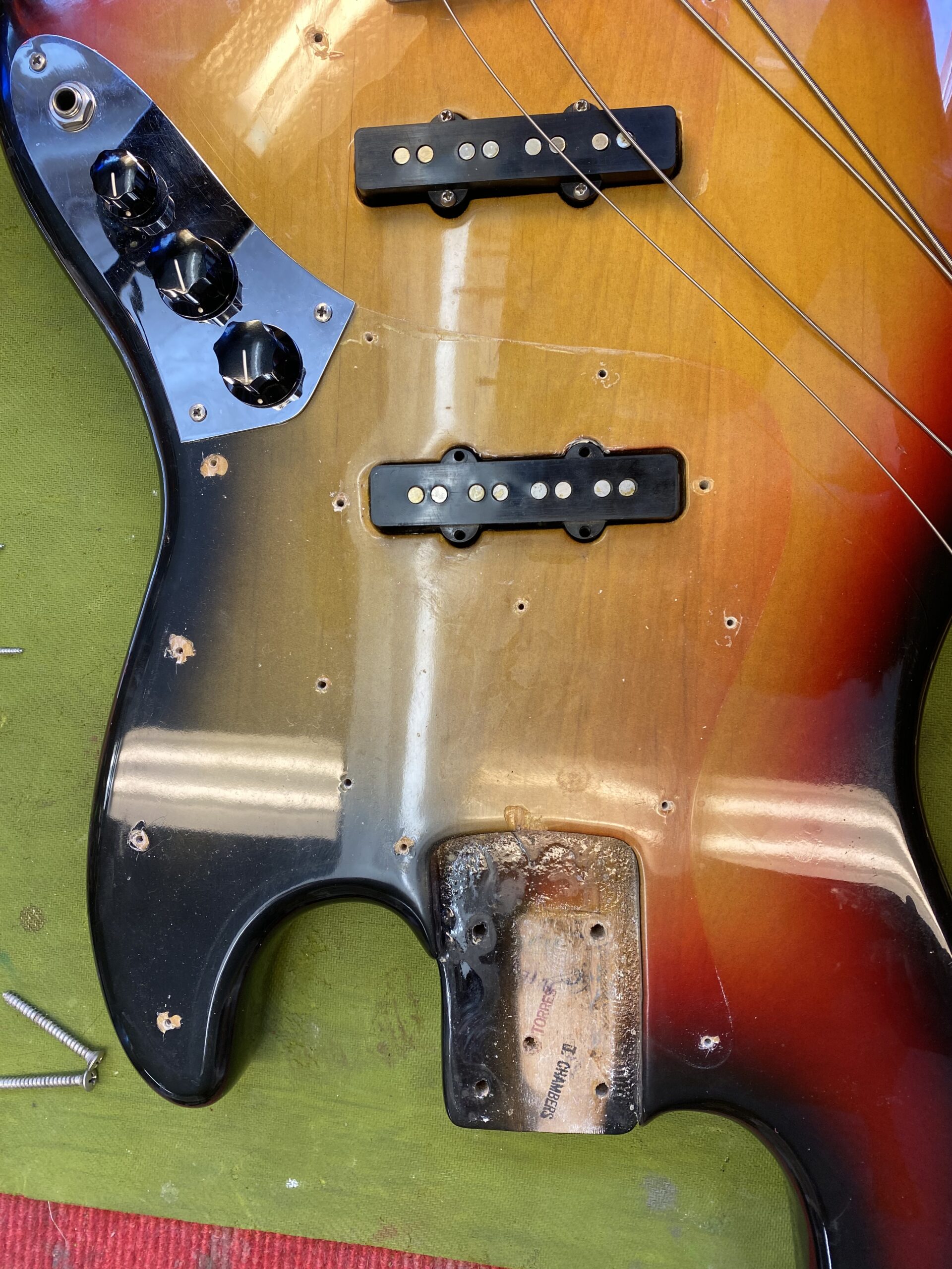 Fender Jazz Bass 1972 Sunburst – Bild 12