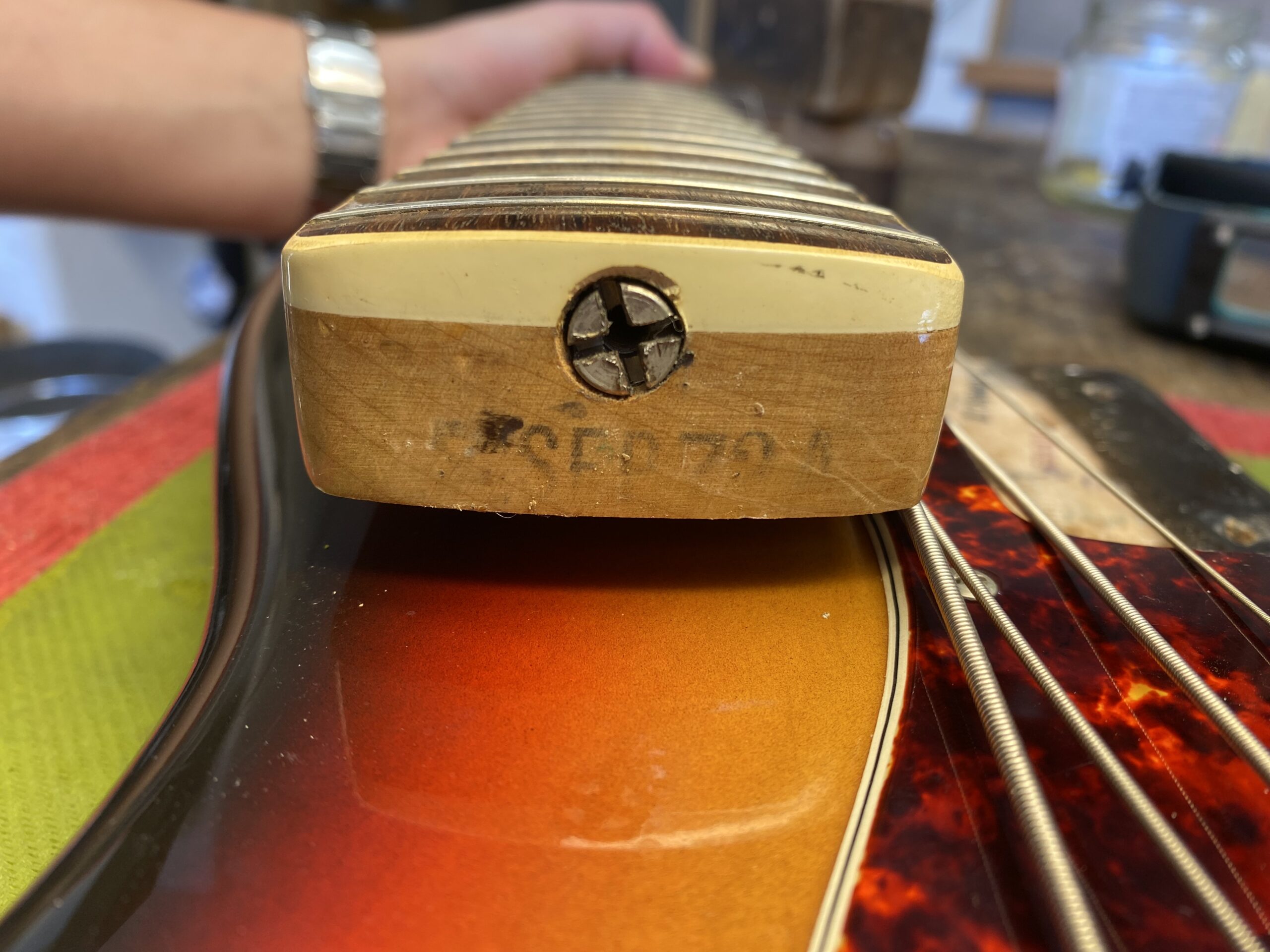 Fender Jazz Bass 1972 Sunburst – Bild 11