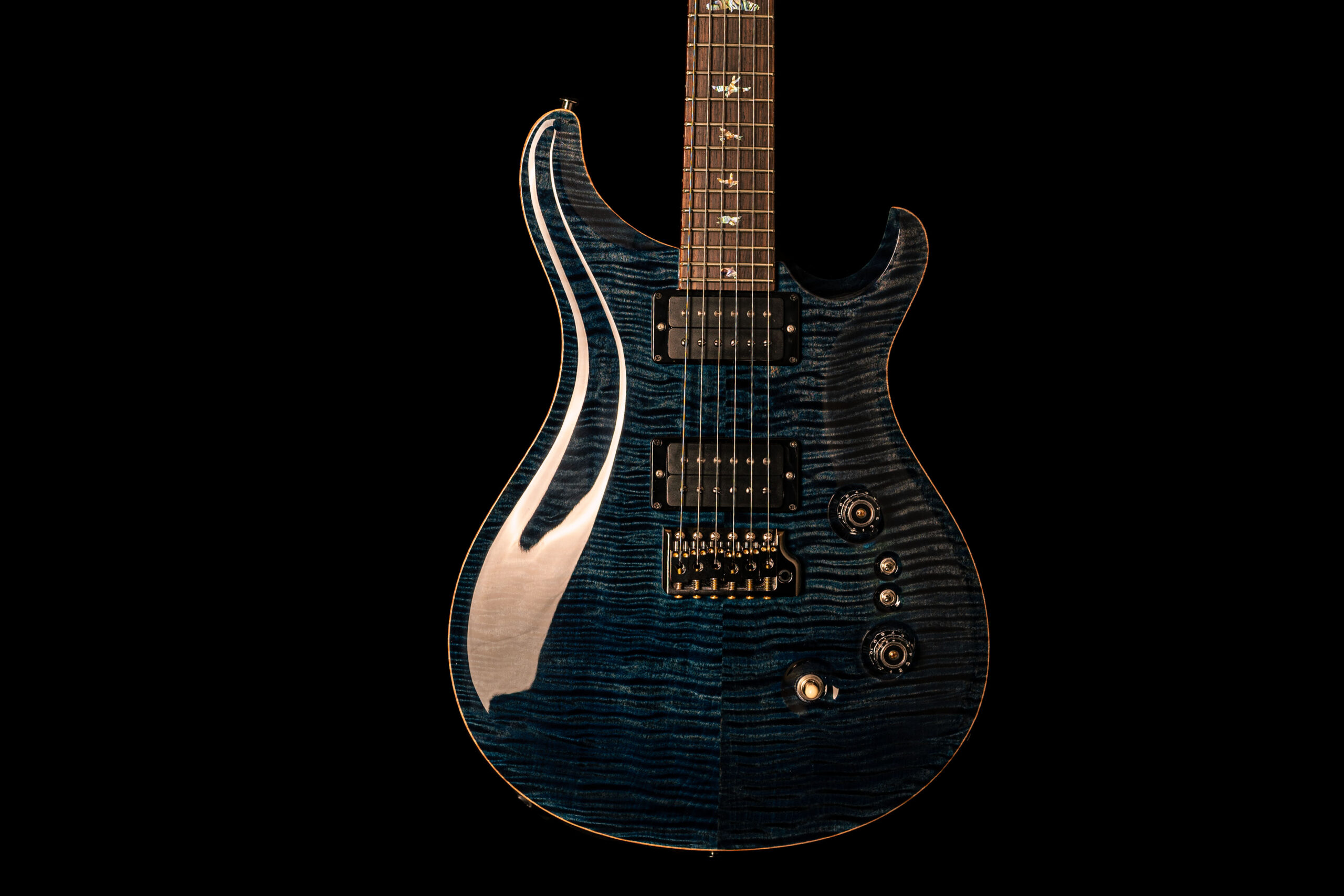 PRS Custom 24-08 Wood Library Aqua – Bild 2